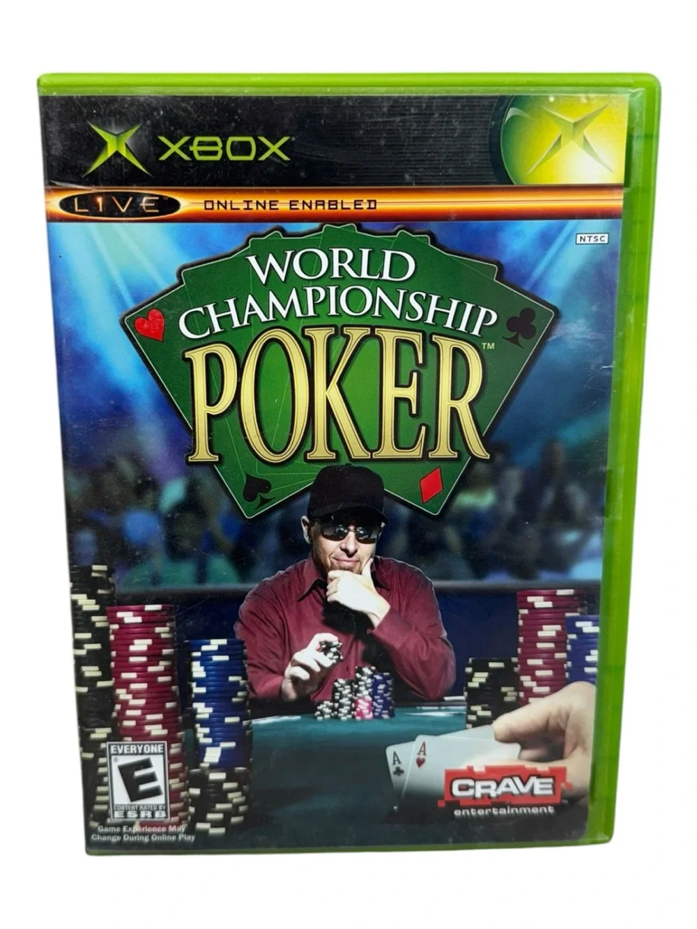 World Championship Poker (Microsoft Xbox, 2004) Video Game Crave Entertainment